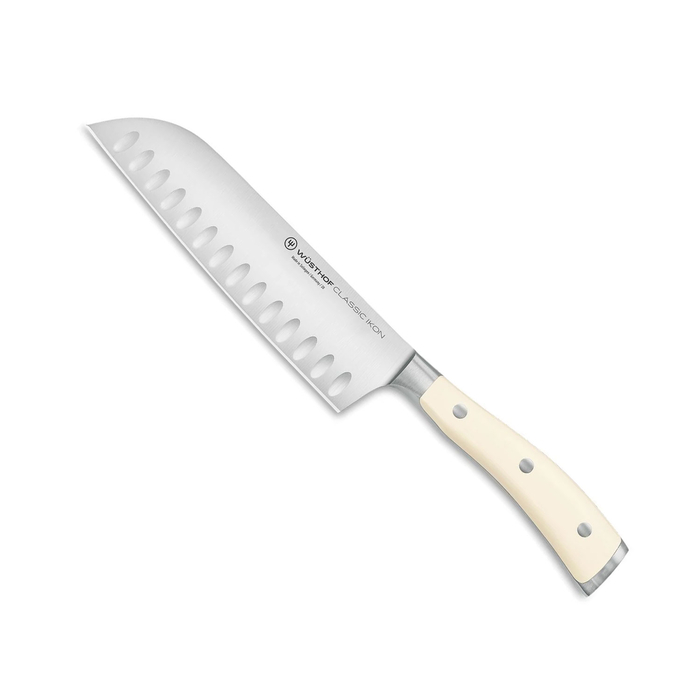CLASSIC IKON CREAM SANTOKU KNIFE 17CM 4176-0 - WUSTHOF - 4002293117614