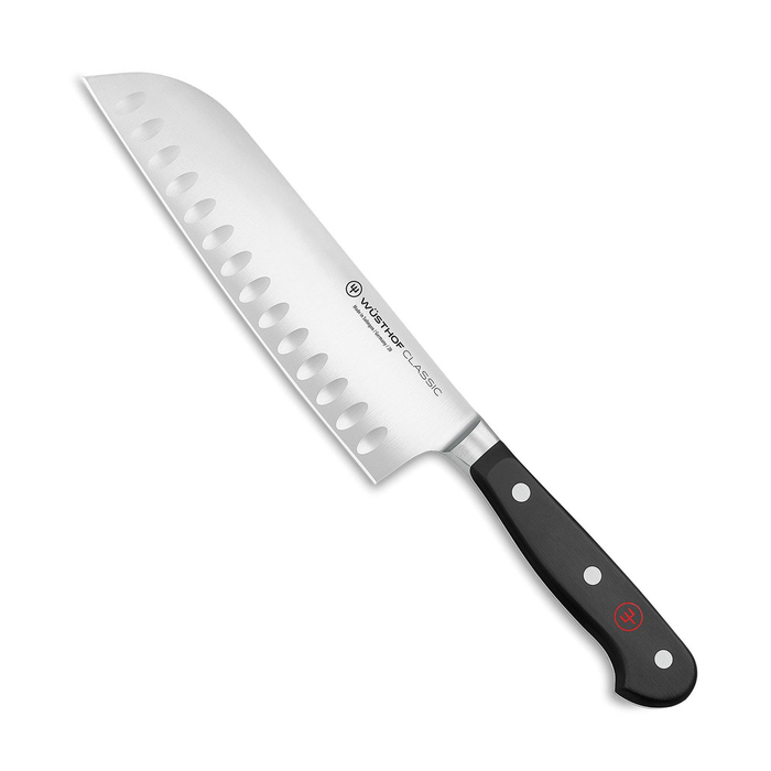 CLASSIC SANTOKU KNIFE W/ HOLLOW EDGE 17CM 4183 - WUSTHOF - 4002293118307