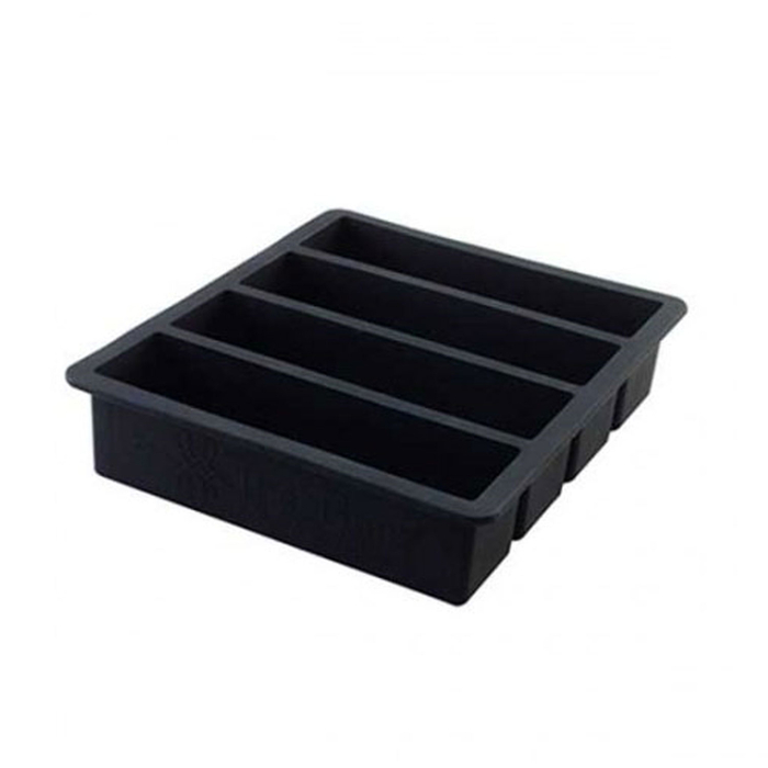 4 RECTANGULAR MOLDS ICE 130X30X30MM - THE BARS - 8099999004801