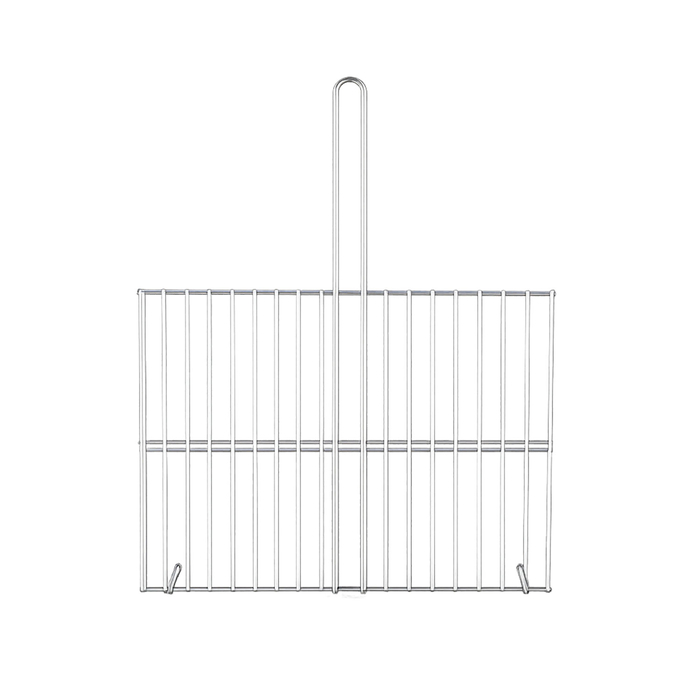 GRELHA INOX CHURRASCO 40X32CM GIN5 09490025 - PALMA & PALMA - 5605169069056