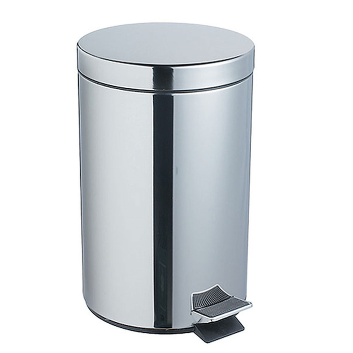 BALDE LIXO INOX C/PEDAL 20LT JY292 - PALMA & PALMA - 5605169033835