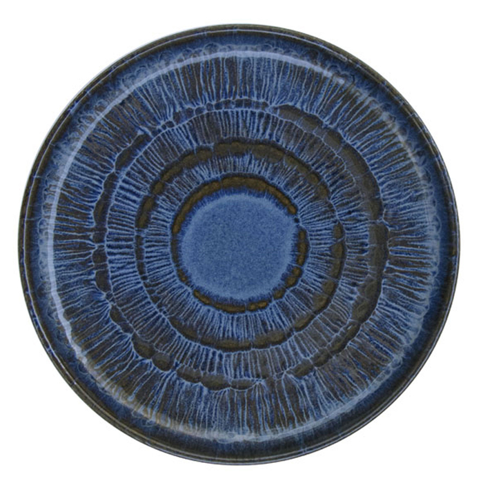 PRATO URBAN 22CM COBALTO RT ORO FF0261331255 - MESA CERAMICS - 05600498205984