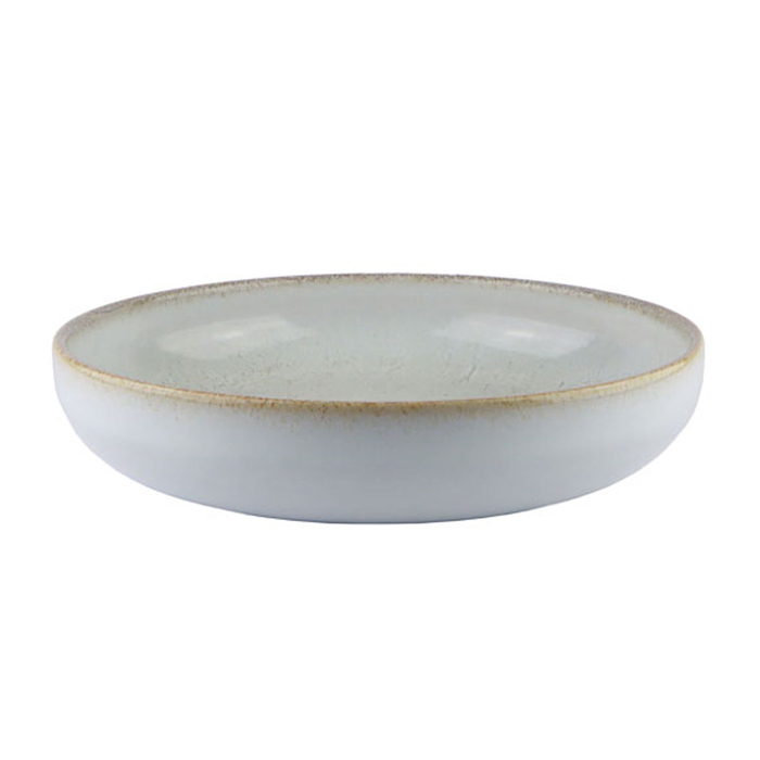 LINEN URBAN LILY WHITE BOWL ø22CM  - MESA CERAMICS - 05600498206127