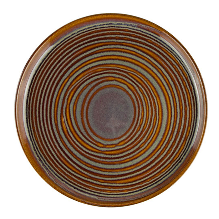 PRATO URBAN 28CM OUTONO CAFE FF0251521049 - MESA CERAMICS - 05600498206097