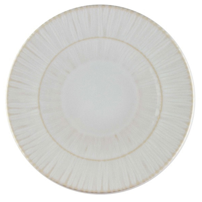 PRATO RONDO 28CM LILY WHITE ALMA FF0490461552 - MESA CERAMICS - 05600498206912
