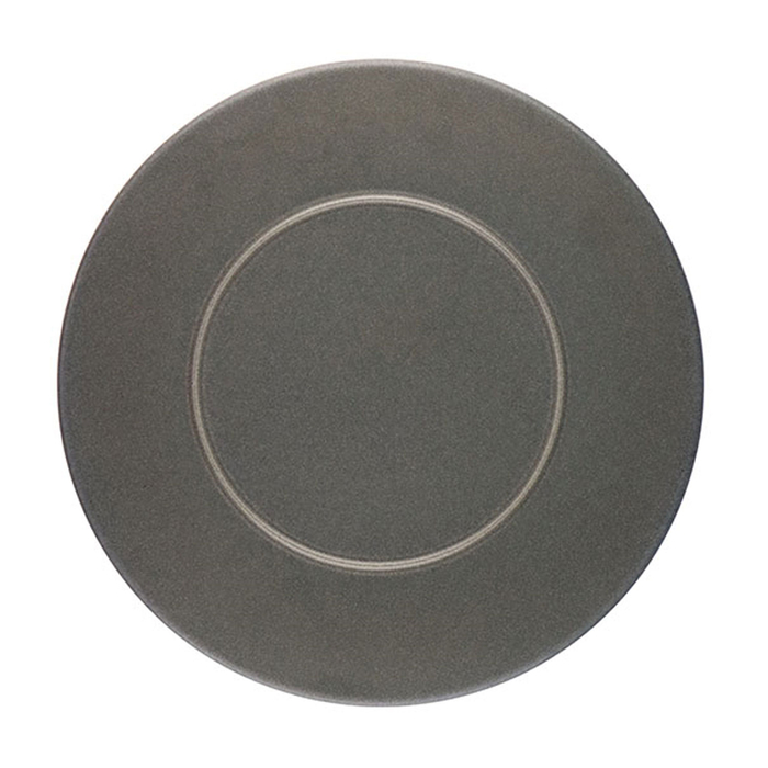UNICO ANTRACITE PLATE ø28CM  - MESA CERAMICS - 15600498208142
