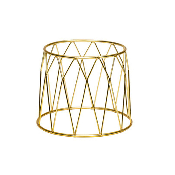 SUPORTE BUFFET CROWN GOLD Ø25/21XH20CM MST-ST908GD - STYLEPOINT - 4712947792141