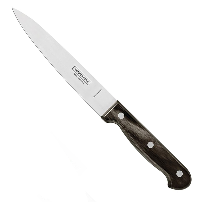FACA COZINHA 15CM POLYWOOD CB CASTANHO 21139196 - TRAMONTINA - 7891112108431