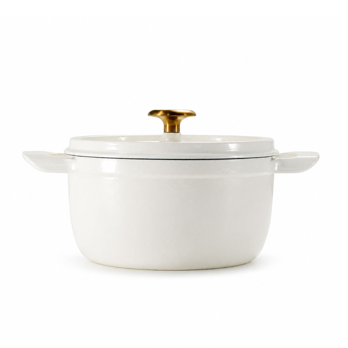 CAÇAROLA FERRO 22CM 3.7LT LATTE C/ASAS C/T 31700155 - TRAMONTINA - 7891114055504