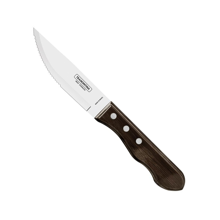 FACA CHURRASCO JUMBO CABO CASTANHO 21116/095 - TRAMONTINA - 27891112104987