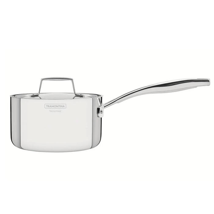 CAÇAROLA INOX C/CABO C/TAMPA 16CM 1.7LT 62141/160 - TRAMONTINA - 7891116158999