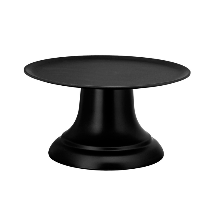 PRATO C/PE MELAMINA ASTREA PRETO Ø35,5X13,5CM - PALMA & PALMA - 4260731927571