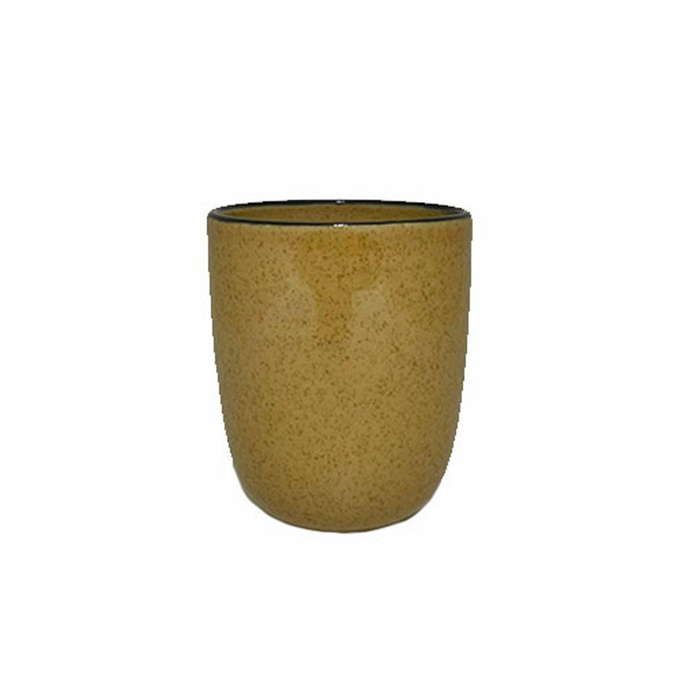 MIRA CITRINO MUSTARD GLASS Ø8XH10CM - PALMA & PALMA - 2920017121