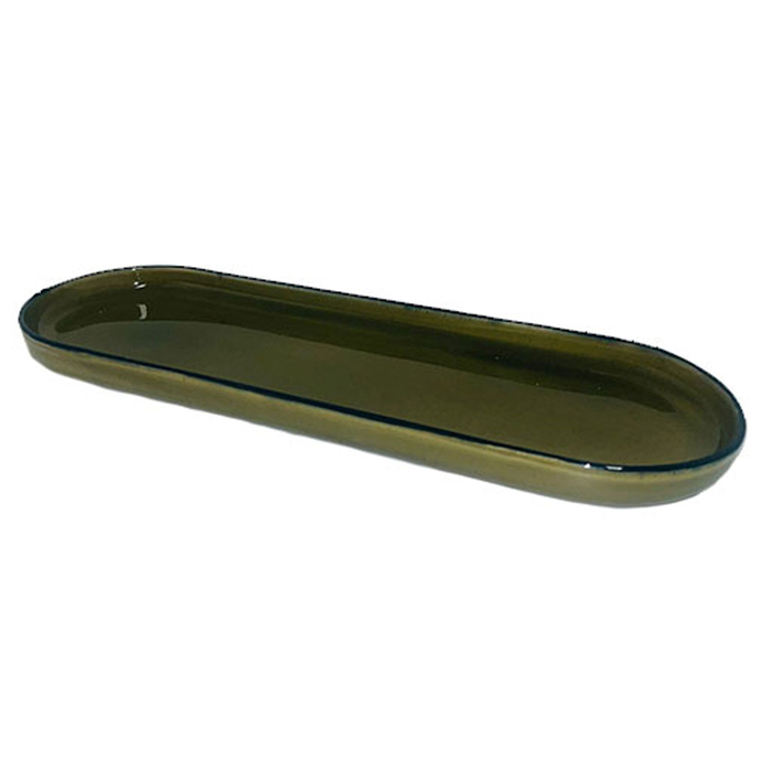 MIRA CITRINO KAKI TRAVESSA 35.5X11.8CM - PALMA & PALMA - 2920017124