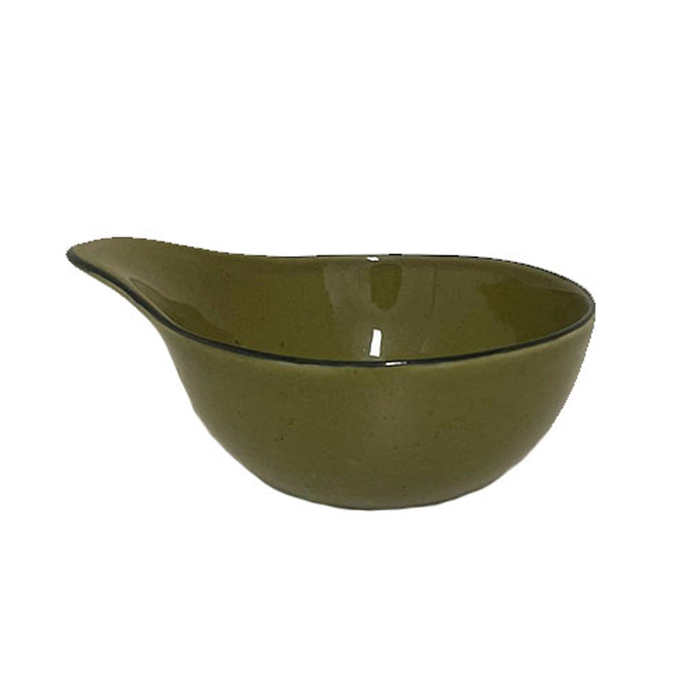 MIRA CITRINO KAKI TAÇA C/PEGA  Ø11XH5CM  - PALMA & PALMA - 2920017130