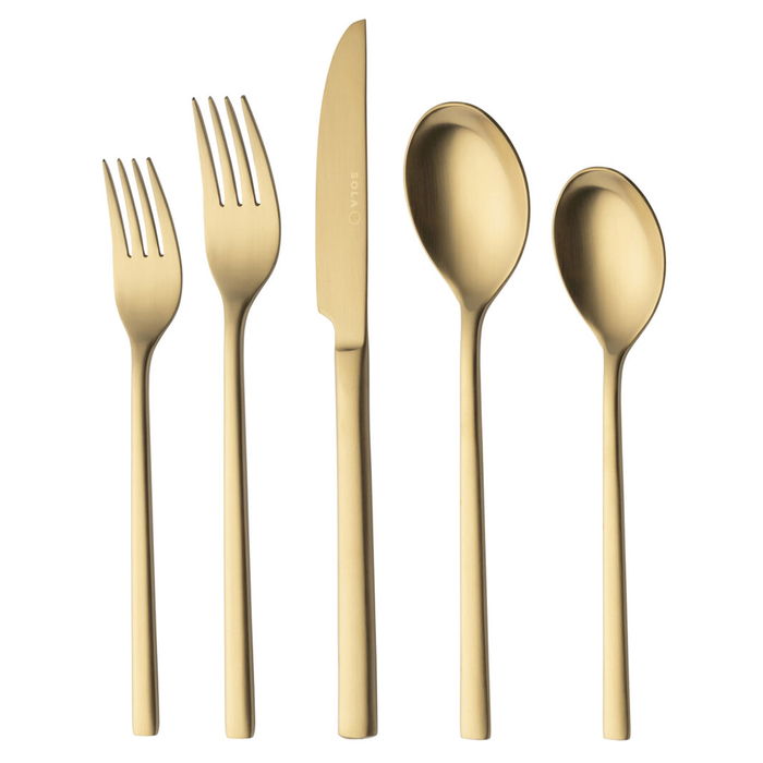 GARFO S/MESA MONTREUX PVD GOLD SATIN 12MONXMG022 - SOLA - 8720349529964