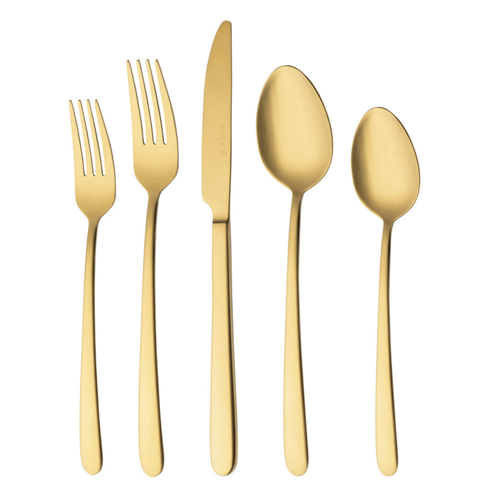 FACA PEIXE IBIZA PVD GOLD SATIN 12IBIMG124 - SOLA - 8720349545735