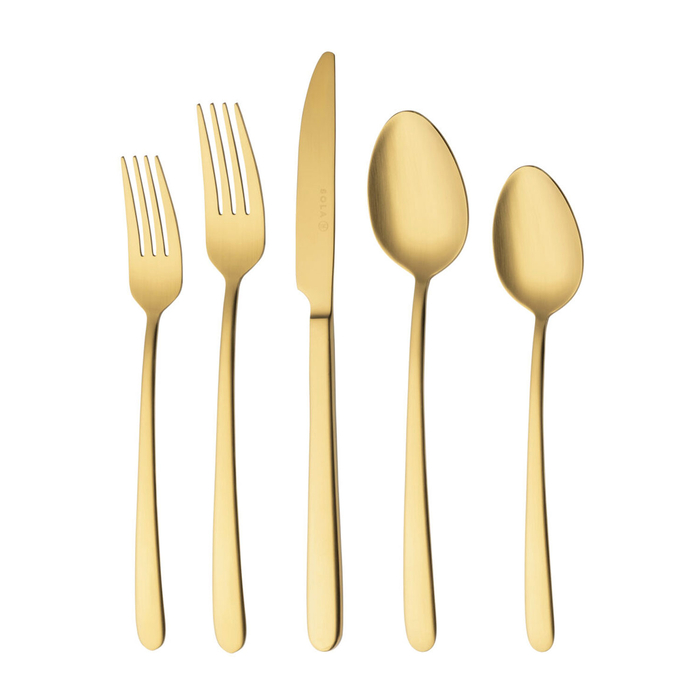 FACA MESA IBIZA PVD GOLD SATIN 12IBIMG112 - SOLA - 8720349529278