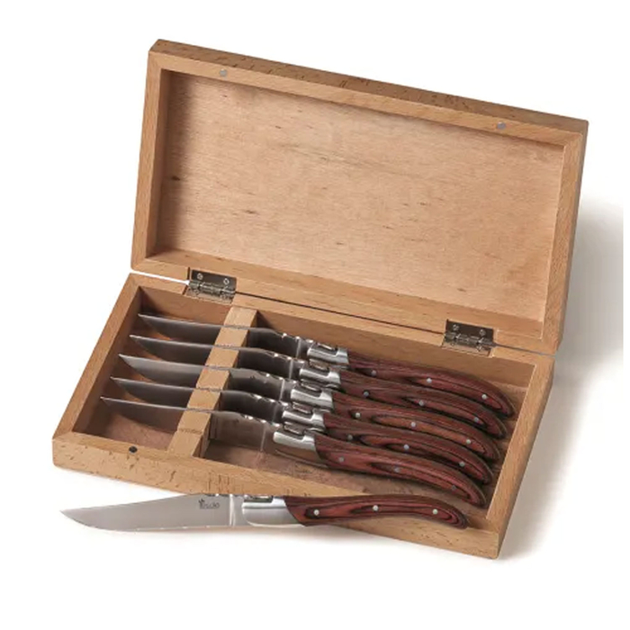 SET 6 FACAS BIFE SILVER - SOLA - 8720349517312