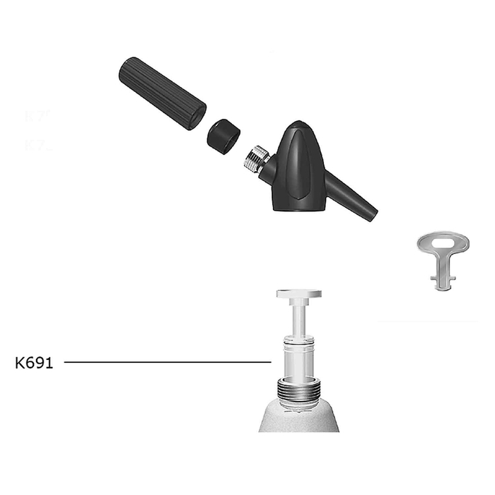 TUBO MEDIDOR P/SIFAO K691 5018001 - PALMA & PALMA - 5018