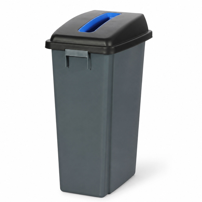 BALDE LIXO 60LT TAMPA AZUL 1223SB - PALMA & PALMA - 3030010006