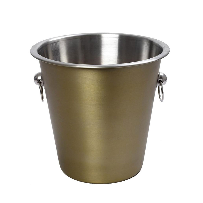 BALDE GELO C/ARGOLAS INOX GOLD 4.5LT RAP130 - ESPIEL - 5205918339777