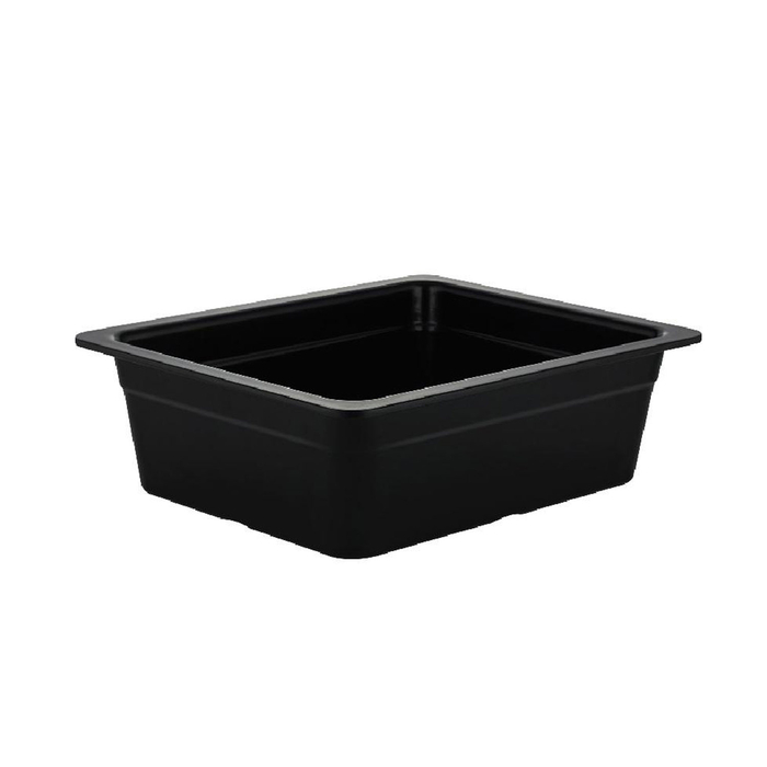 CONTAINER MELAMINA PRETA GN1/2 H10CM MLM545K8-1 - ESPIEL - 3150010217